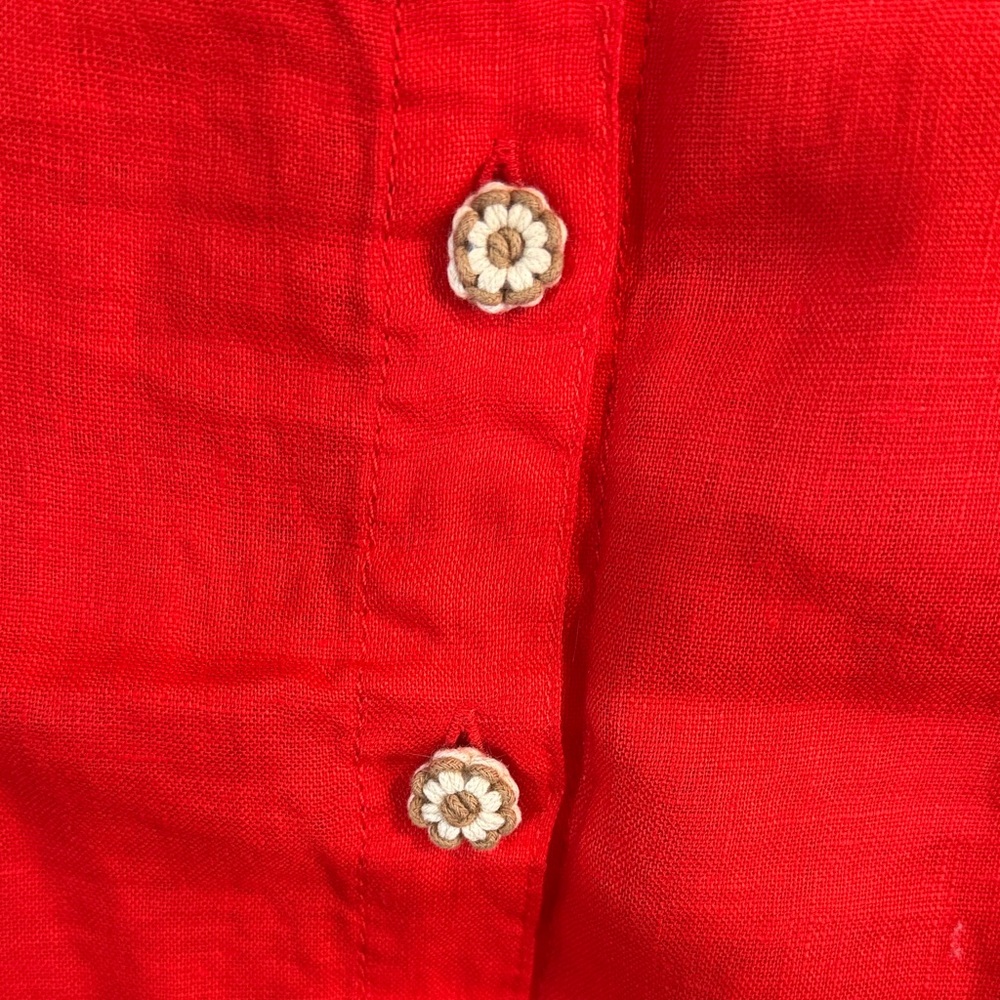 C&C California Red Sleeveless Cropped Tank Top - Picture 3 of 6